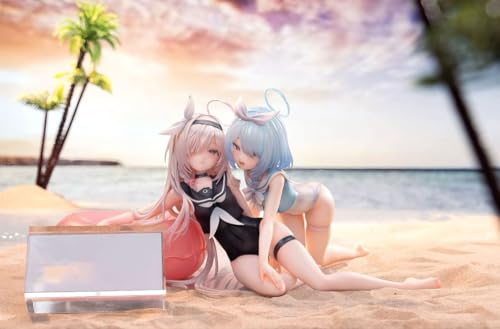 ブルーアーカイブ Blue Archive アロナ & プ ラナ 水着ver. 1/7スケール 夏のバカンス マスターピース 美少女 フィギュア 12cm ABS&PVC製 塗装済み 完成品 コレクタードール (プ ラナ)