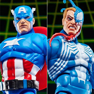 「マーベル・レジェンド」6インチ・アクションフィギュア ゲームシリーズ キャプテン・アメリカ vs ヴェノム[ゲーム]