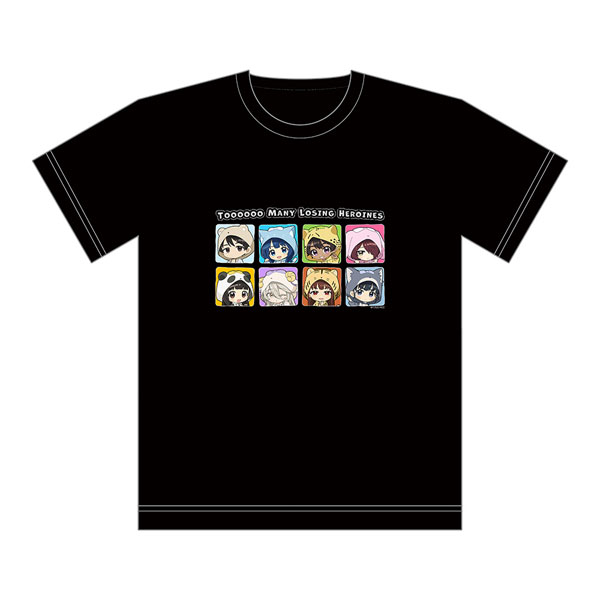 [負けヒロインが多すぎる！]Tシャツ(ケモミミパーカー)Lサイズ