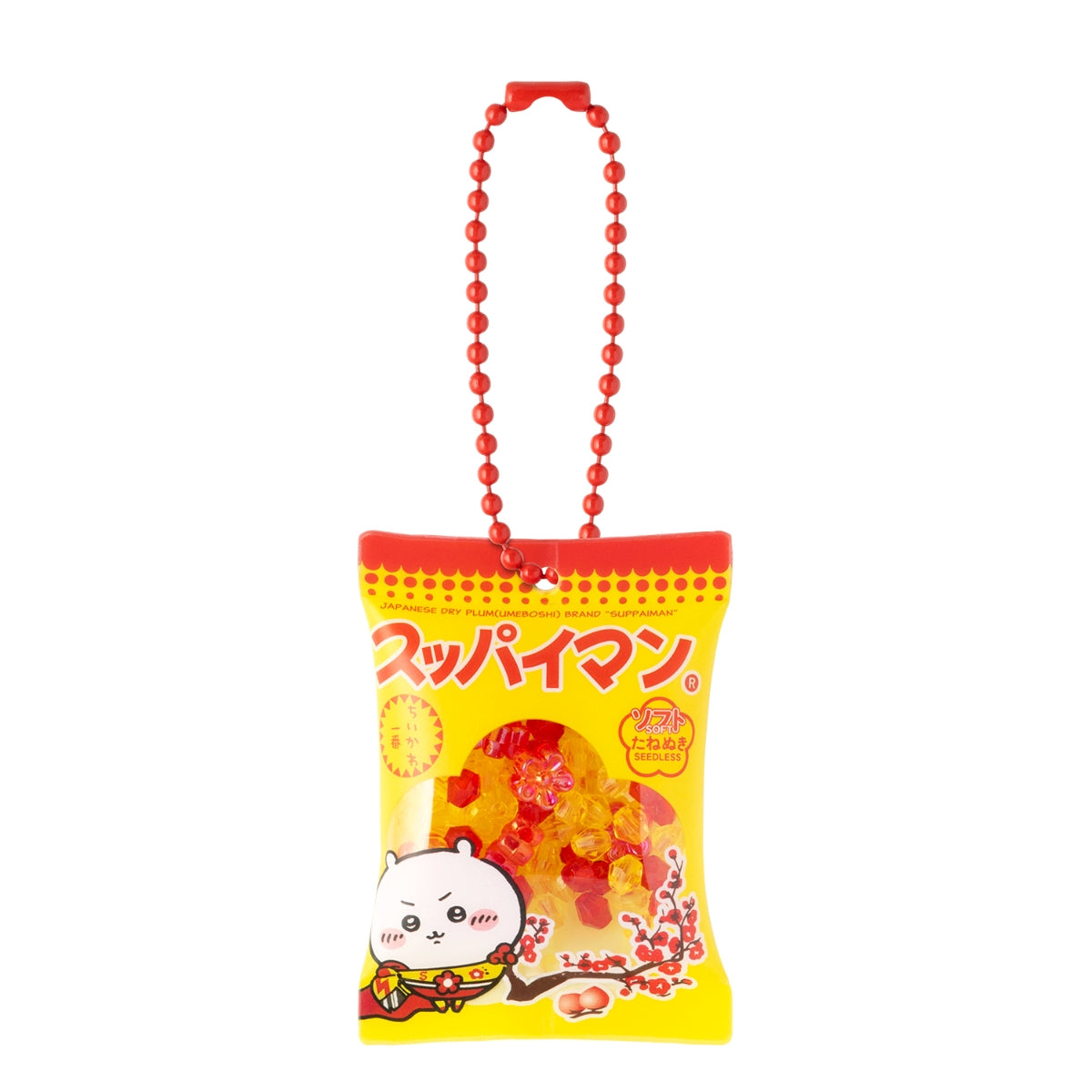 ちいかわ×スッパイマン シーサーのおみやげやさん シャカシャカおかしキーホルダー(ちいかわ)