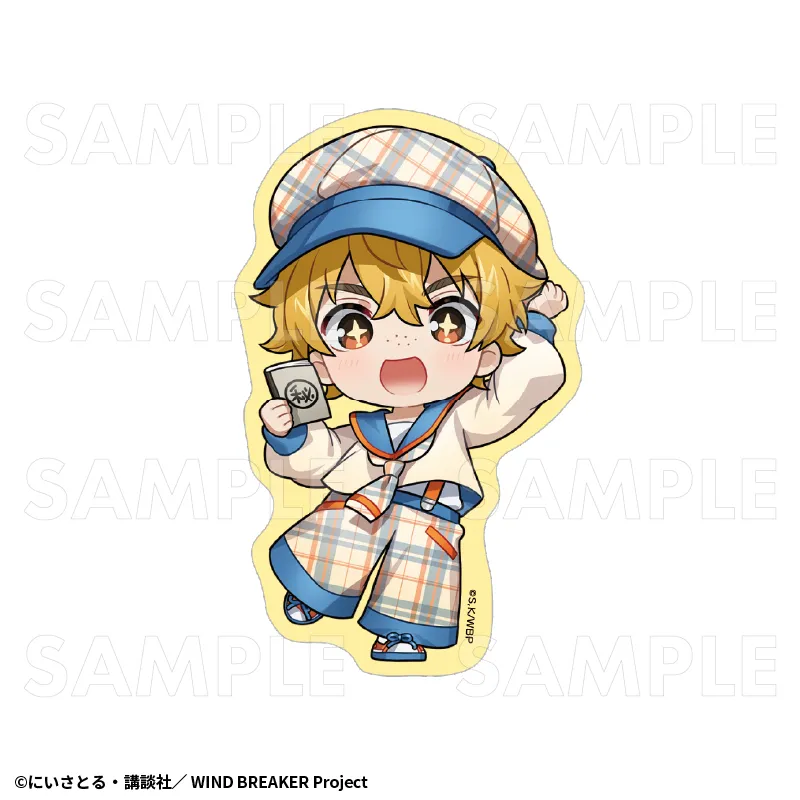 【予約2026年02月】TVアニメ「WIND BREAKER」【チェックセーラー】 ステッカー【楡井 秋彦】 ティームエンタテインメント