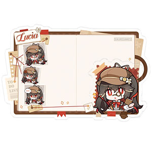 【限定販売】パニシング：グレイレイヴン 「暮れなずむ霧の中」テーマ メモ帳型マグネット ルシア