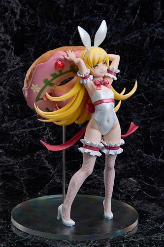 エーディメンション (A・DIMENSION) 物語シリーズ 忍野忍 白バニーVer. 1/4スケール PVC製 塗装済み 完成品 フィギュア AD-015