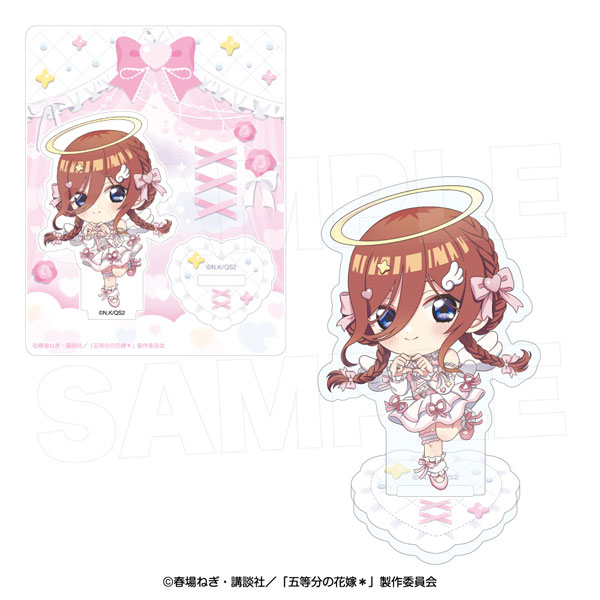 五等分の花嫁* アクリルスタンド(えんじぇるりぼんミニ) 中野三玖