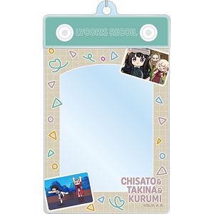 TVアニメ「リコリス・リコイル」 錦木千束&井ノ上たきな&クルミ ゆるコマ トレカホルダー ver.A