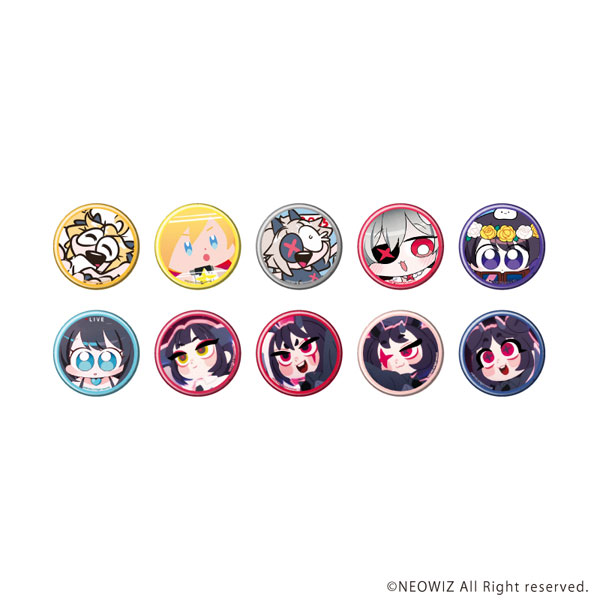 缶バッジ「DJMAX RESPECT V」01/A 公式イラスト 10個入りBOX