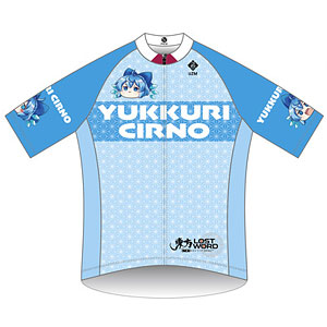 東方LostWord サイクルジャージ ゆっくりチルノ S