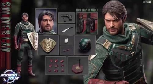 [Tbmodel] Soosootoys 1/6 フィギュア用 兵士ラッド 素体 ヘッド 服セット アクセサリー ボディー アクションフィギュア SST-050