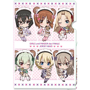ガールズ＆パンツァー 最終章 ぷちちょこクリアファイル[ジャージメイドver.]