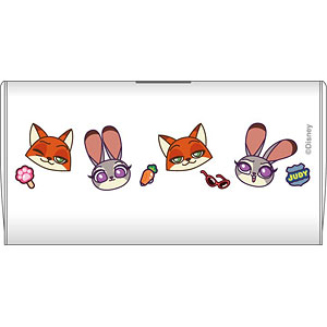 ディズニーキャラクター USB Type-Cコネクタ付き リチウムイオン充電器 4000mAh ズートピア