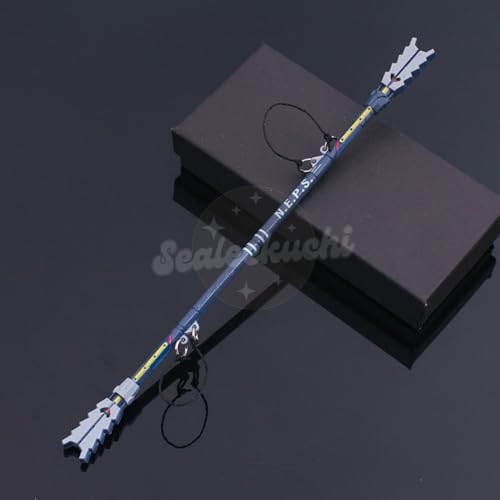 Sealeekuchi ゼンゼロ 22cm 青衣 三節棍 杖 武器 おもちゃ グッズ ミニチュア 合金 金属 飾り 萌えグッズ 刀剣 装備品 インテリア [並行輸入品]