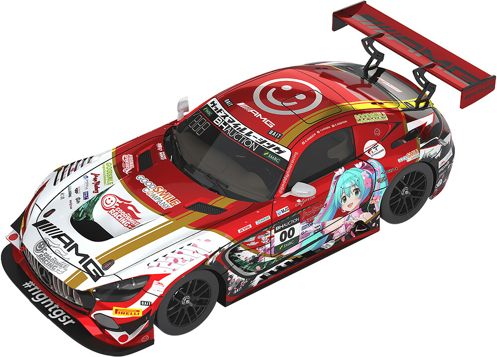 1/18 『初音ミク GTプロジェクト』 Mercedes-AMG Team GOOD SMILE 2019 SUZUKA 10HOURS Ver.【再販】 (塗装済み完成品ミニカー)