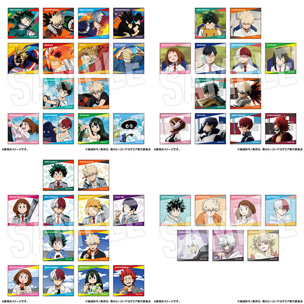 僕のヒーローアカデミア トレーディングステッカー vol3 アニメ10周年記念 リバイバル 15パック入りBOX