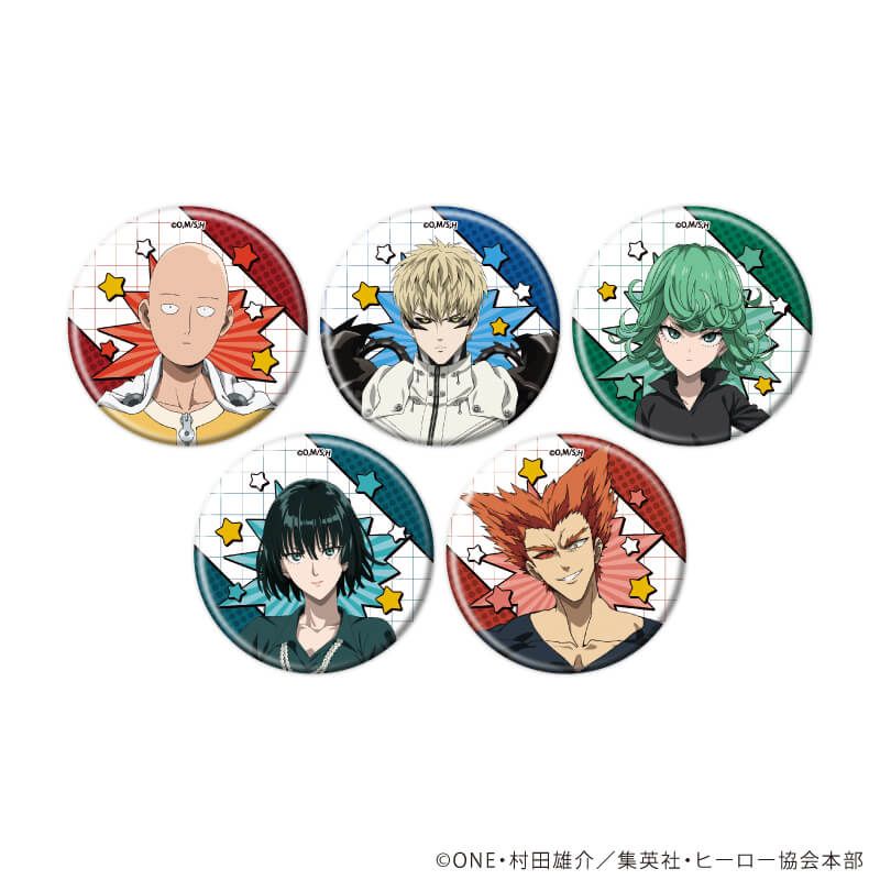 缶バッジ「ワンパンマン」04/コンプリートセット(全5種)(公式イラスト)