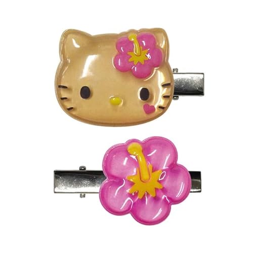 ケイカンパニー(K Company) ハローキティ ぷっくりったいヘアクリップ2P 日焼け KT-PUC-HI H32×W47×D9mm