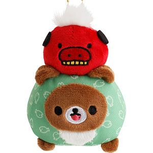 MV57201 リラックマ ぶらさげぬいぐるみ チャイロイコグマ ししまい