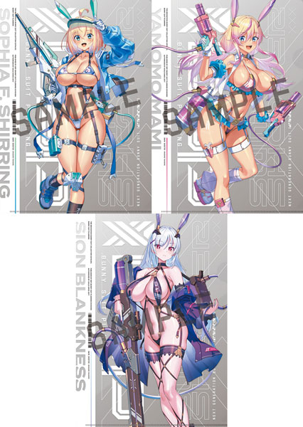 【限定販売】バニースーツ プランニング クリアファイルセット スイムシューターVer.