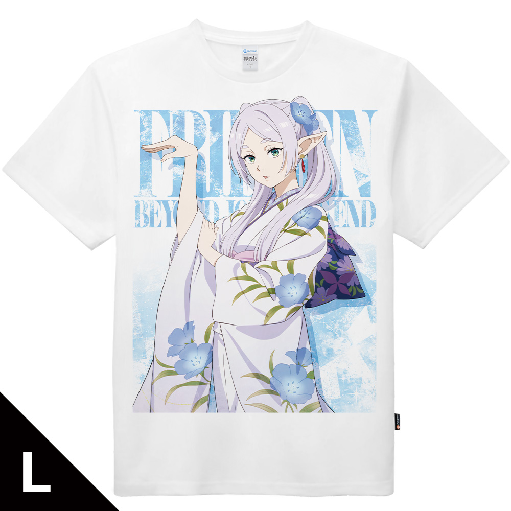 葬送のフリーレン_Lサイズ_大判プリントTシャツ フリーレン 晴れ着ver.