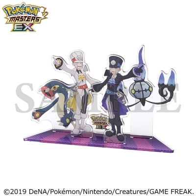 【グッズ-スタンドポップ】『ポケモンマスターズ EX』 アクリルジオラマ／マジコス兄弟出発進行！