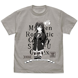 やはり俺の青春ラブコメはまちがっている。完 雪乃 Tシャツ/LIGHT GRAY-L