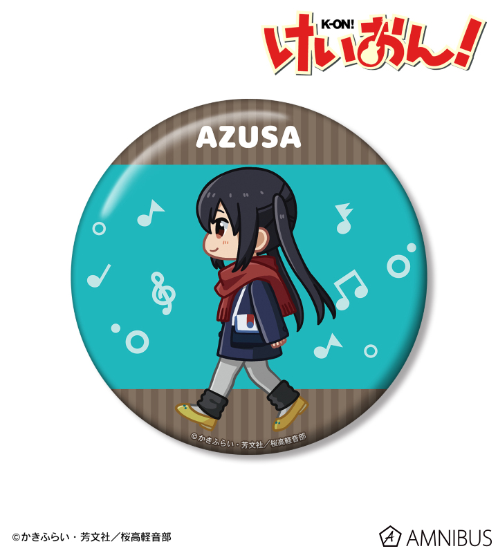 中野 梓 ちびとこ 私服ver. 100mm缶バッジ