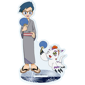 アクリルスタンド「デジモンアドベンチャー」22/城戸丈＆ゴマモン 浴衣ver.(描き下ろしイラスト)