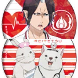 ホログラム缶バッジ(65mm)「TVアニメ『鬼灯の冷徹』」03/お医者さんver. 描き下ろしイラスト 10個入りBOX