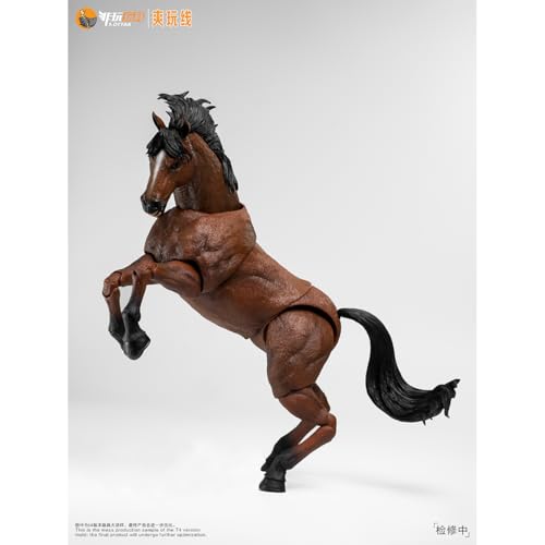 HiPlay 非玩玩具 NOTTAA 1/12 爽玩線 馬 ブラウン エレガント版 可動フィギュア 塗装済み 完成品