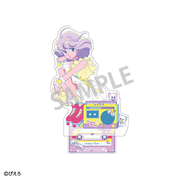 魔法の天使クリィミーマミ×魔法のプリンセスミンキーモモ アクリルスタンド 魔法の天使クリィミーマミB レトロテイスト