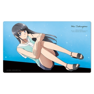 【TCG-マット】青春ブタ野郎はサンタクロースの夢を見ない キャラクターラバーマット 桜島麻衣【再販】