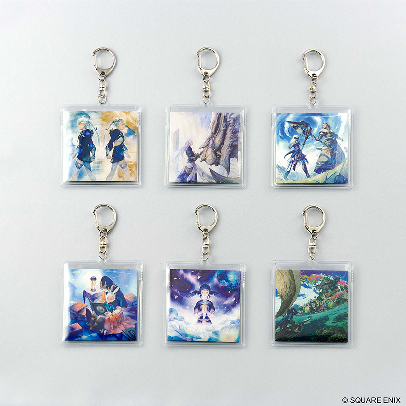 ファイナルファンタジーXIV ミュージックコレクションキーチェーン バイナルシリーズ Vol. 2
