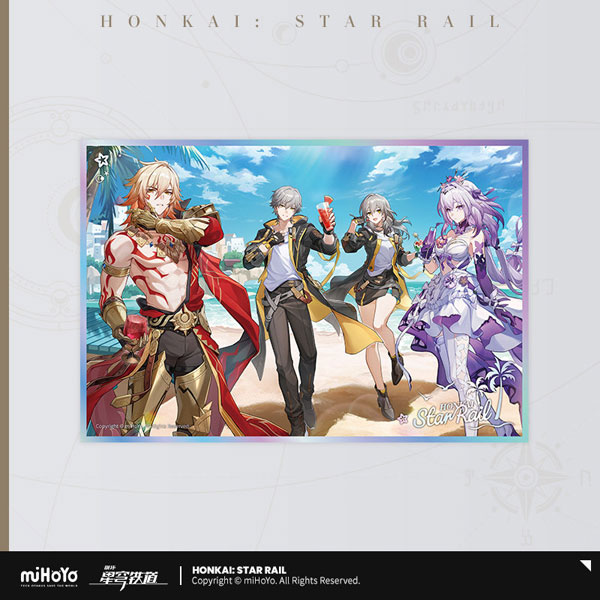 崩壊：スターレイル フレッシュサンシャインシリーズ アクリル色紙