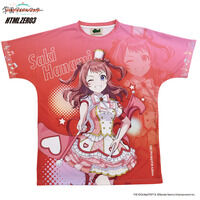 学園アイドルマスター×HTML ZERO3 フルグラフィックTシャツジョイフルマーチング