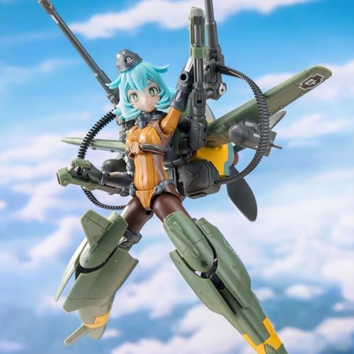 1/12スケールラストローズRust Rose プラモデルキット メカ娘色分け済みプラモデル アクションモデル 金属エッチングパーツ付属 全高約16cm HEMOXIAN組立キット 置物 おもちゃ プレゼント 交換手首・表情4種 武器多數付属 [並行輸入品]