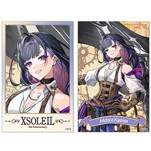 NIJISANJI EN XSOLEIL フォト風カード2枚セット 狂蘭メロコ