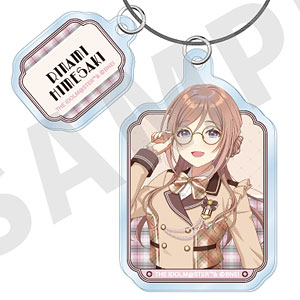 「学園アイドルマスター」 ワイヤーアクリルキーホルダー めがね×ラテコーデver. (姫崎莉波)