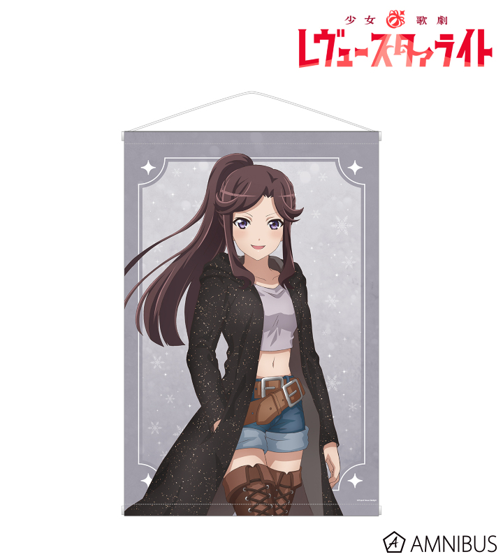 アニメ放送5周年記念 描き下ろし 天堂 真矢 SNOW QUEENver. B2タペストリー