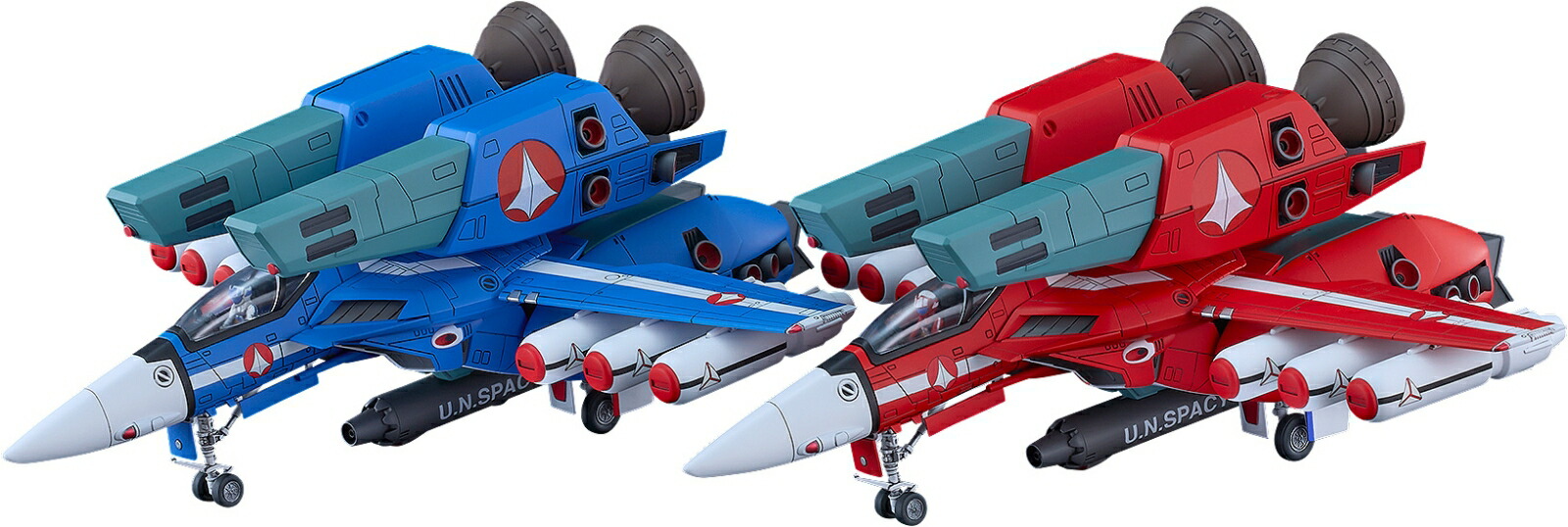 PLAMAX PX-20 超時空要塞マクロス VF-1J スーパーファイターバルキリー マックス&ミリア 銀河最強セット