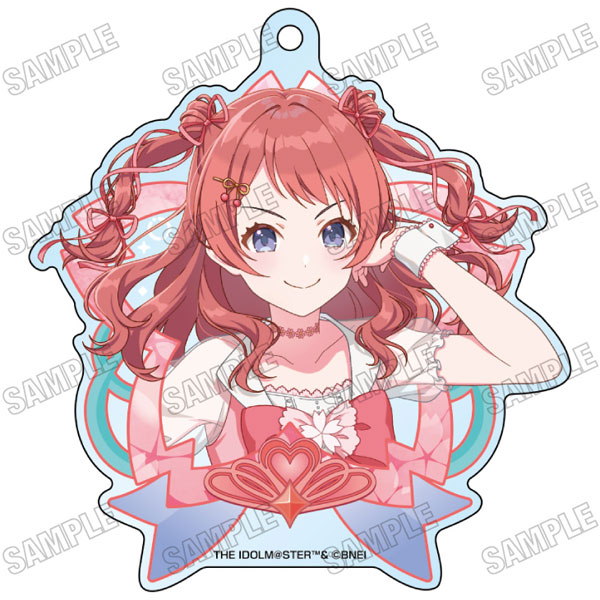 「学園アイドルマスター」 描き下ろしアクリルキーホルダー[サクライロver.](1)花海咲季