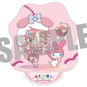 エリオスライジングヒーローズ×サンリオ アクリルスタンド 12.ディノ・アルバーニ×マイメロディ なかよしポップコーデver.