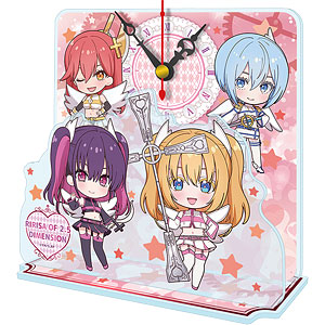 TVアニメ「2.5次元の誘惑」 ぷちちょこミニアクリル置時計 天使空挺隊ver.