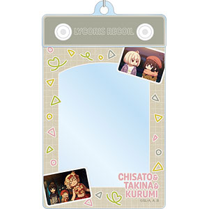 TVアニメ「リコリス・リコイル」 錦木千束&井ノ上たきな&クルミ ゆるコマ トレカホルダー ver.B