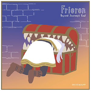 葬送のフリーレン ハンドタオル ゆるパレット フリーレン＆ミミック