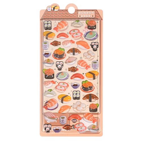 [lalarimi]ボンボンドロップシール ちいかわ 立体シール 3Dレリーフ UV印刷 ノートPC 水筒装飾 取り外し可能 エポキシ樹脂製 動物デザイン 全15種 対応 子供手芸用品