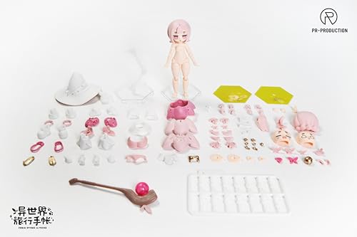 PR Production 「異世界旅行の手帳」シリーズ 02B マールス ストーカー サクラマジックVer. ノンスケール ABS&PVC&PC&POM&PET製 組み立て式プラスチックモデルキット