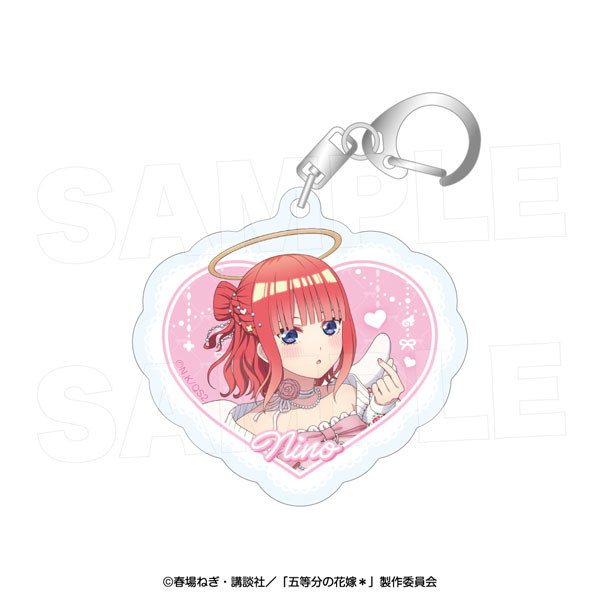 五等分の花嫁* アクリルキーホルダー(エンジェルリボン) 中野二乃