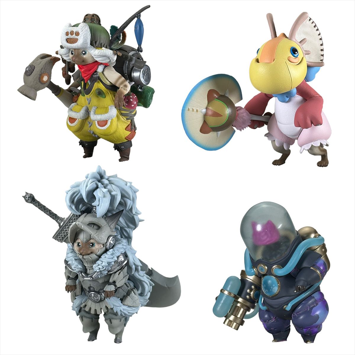 カプコンフィギュアビルダー モンスターハンター スタンダードモデル Plus オトモアイルーコレクション Vol.1　4個入りBOX[カプコン]《０１月予約》