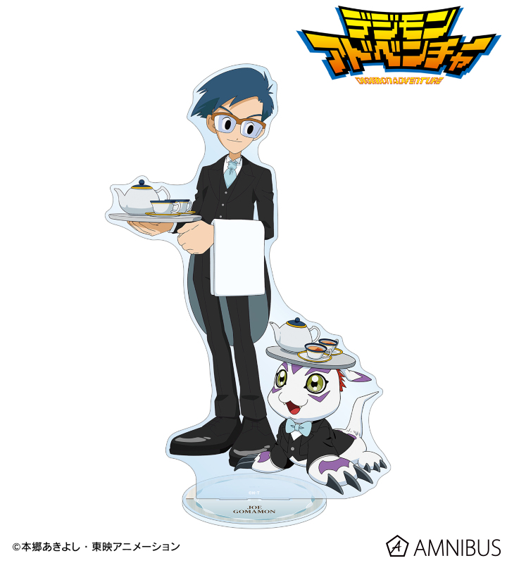 描き下ろし 城戸丈&ゴマモン メイド&執事ver. 特大アクリルスタンド