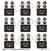 「ガンダムマンホールプロジェクト」 額装ピンズセット(全9種)