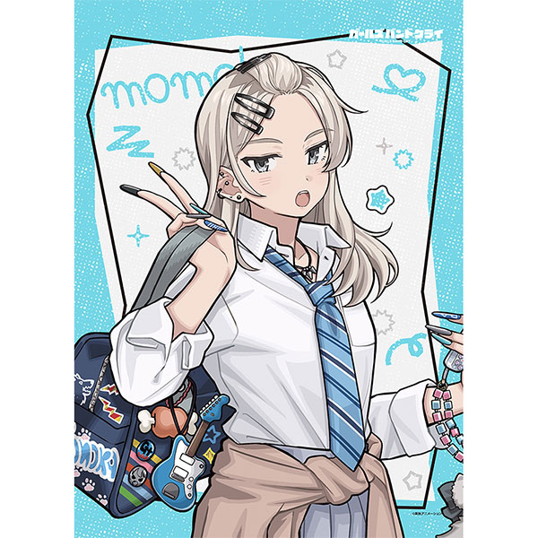 [ガールズバンドクライ]描き下ろしB2タペストリー(河原木桃香/平成ギャル)Wスエード